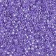 Miyuki delica beads 10/0 - Lined crystal purple DBM-249